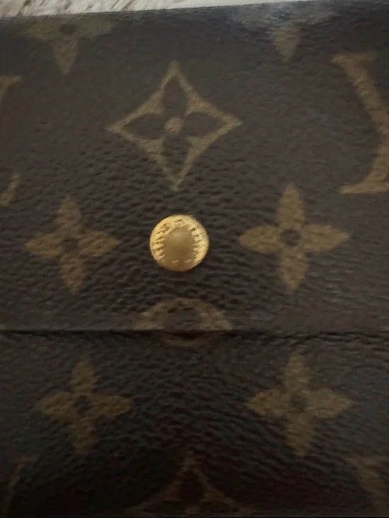 Louis Vuitton Monogram Canvas Folded Card Holder in Brown - Picture 6 of 7